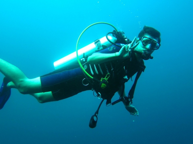Buceo con botella