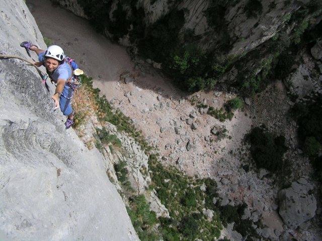 Escalador en vertical