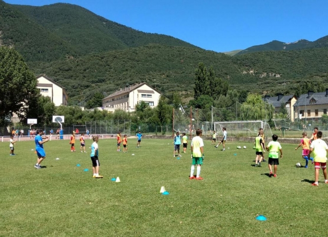 Entrenamiento de futbol