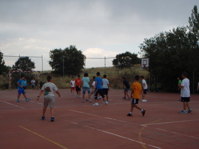 On the court 