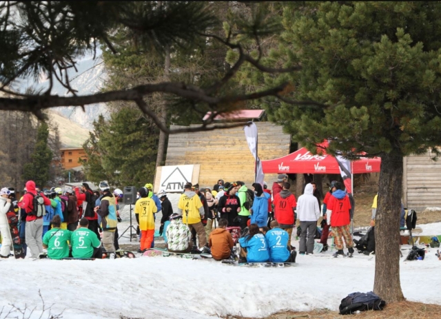 Gruppo nello snow camp 