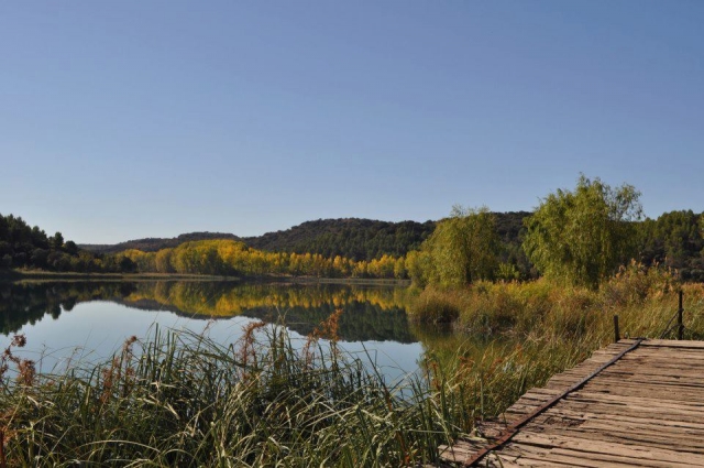 paseo en el parque natural de las lagunas de ruidera