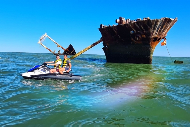 Ruta en Moto Acuática