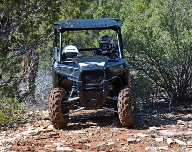 Conduciendo el buggie 