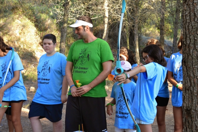 Tiro con arco en el camp