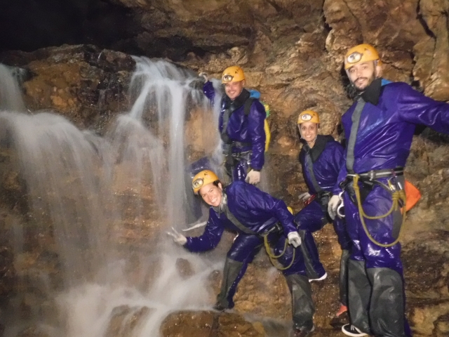  Waters in the Riopar cave 