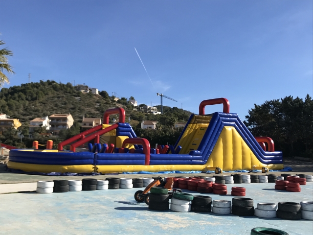  Facilities for the inflatable gymkhana 