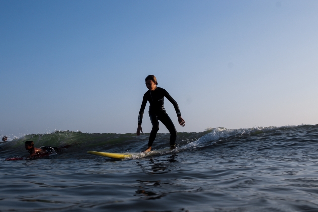 Surfeando en Cadiz