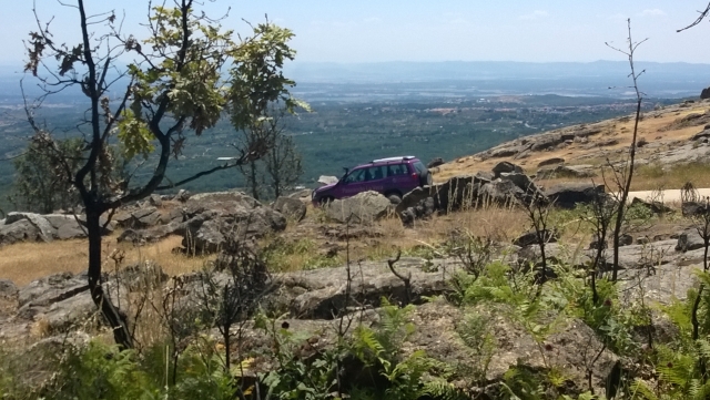  4x4-Route in großen Höhen 