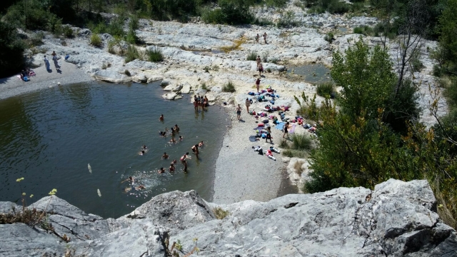 Excursión y baño