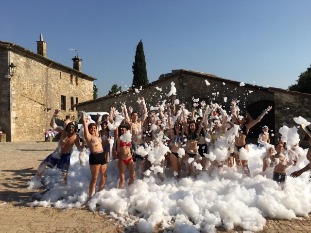 Fiesta de la espuma