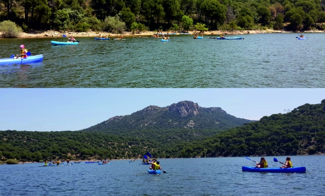 Piraguas Pantano San Juan