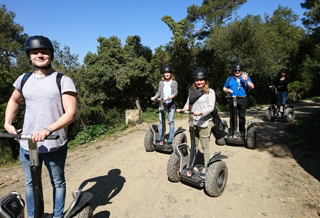  Tourism through Barcelona by segway