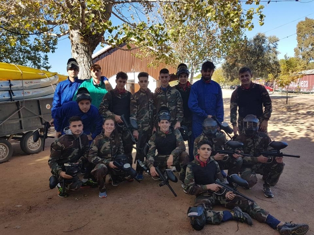  Groupe de paintball à Cordoue 