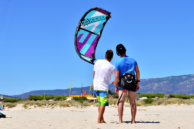 Aprender contol cometa kitesurf