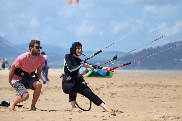 Aprender kite en Tarifa Principianters