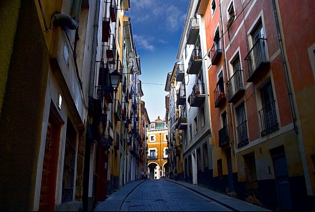 Street to the Plaza Mayor 