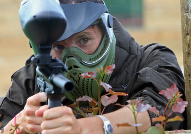  Paintballspieler in Sant Pere 