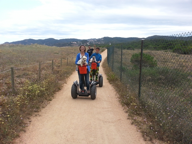  Routes on our segways 