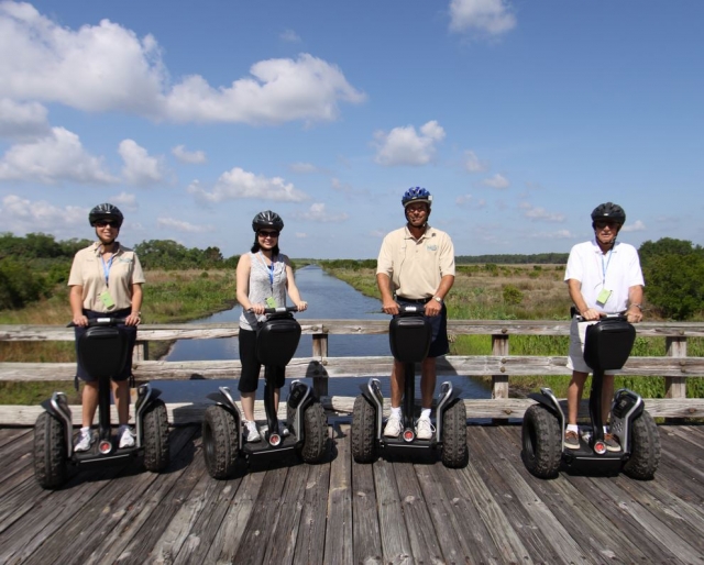  Hikers on segway 