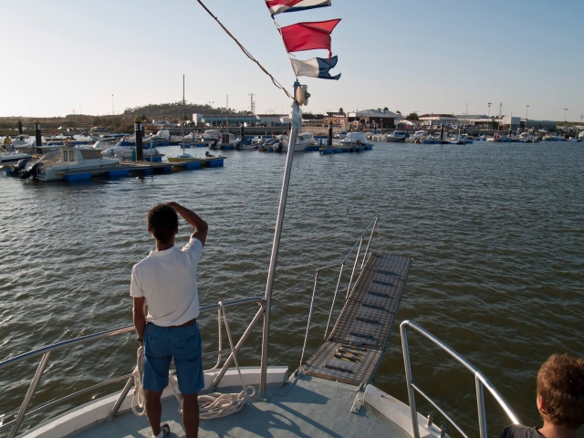Contemplando El Terron desde el barco