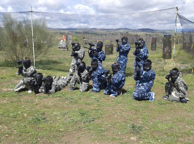 Paintball infantil y juvenil
