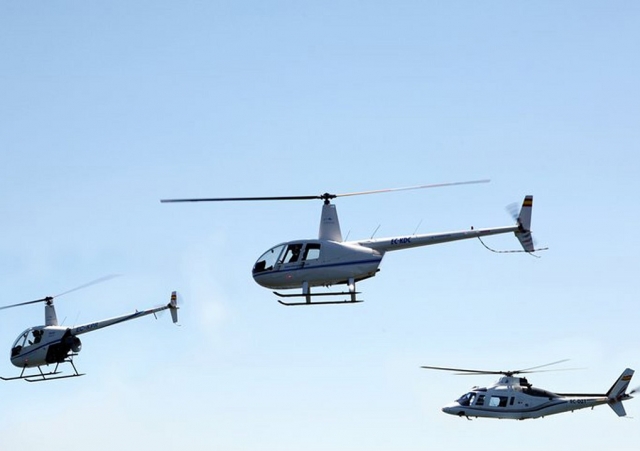  Fleet of helicopters 