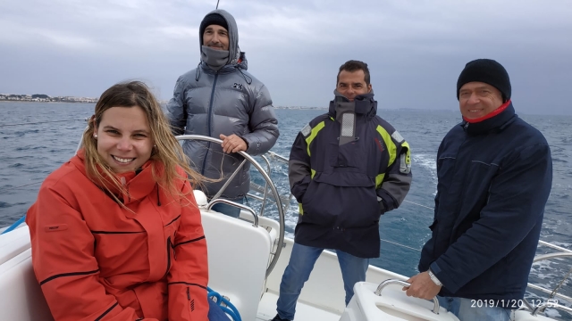  Sailing on a cold day