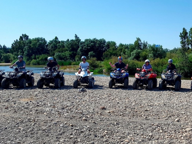 Ruta en quads en grupo en Malaga