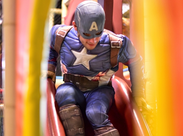  Capitan America al parco 