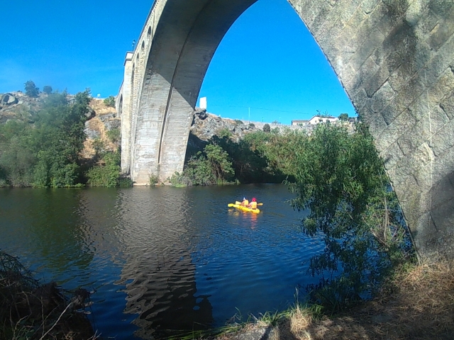  under the new bridge 