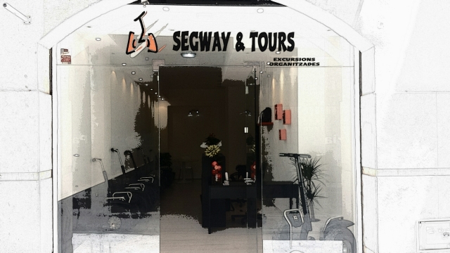 escaparate de segway & tours