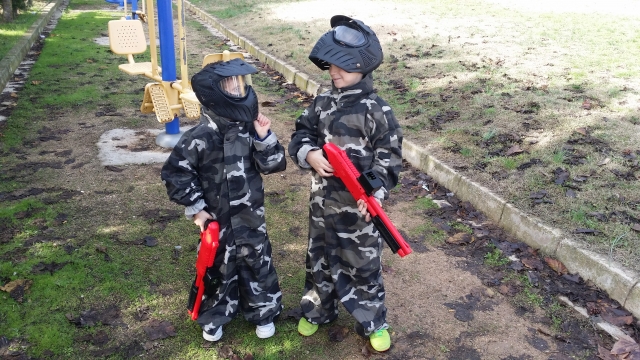  Paintball pour enfants 