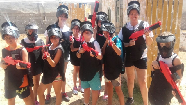  Paintball pour les plus petits 
