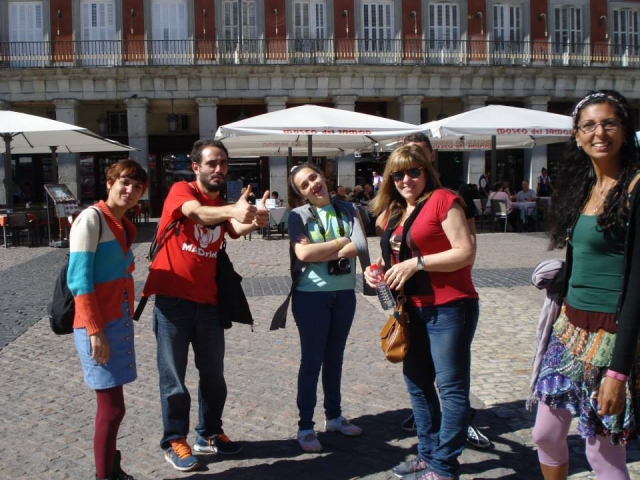 En la Plaza Mayor