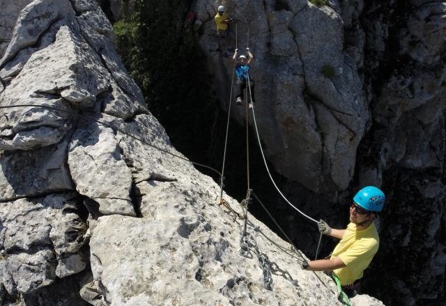  Tratto di ferrata 