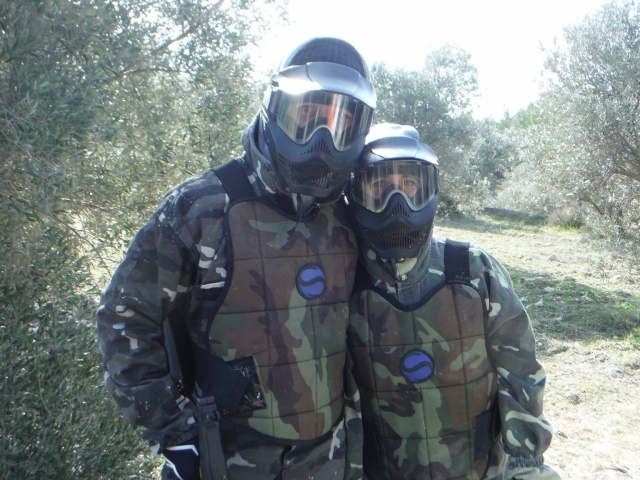  Paintball en couple 