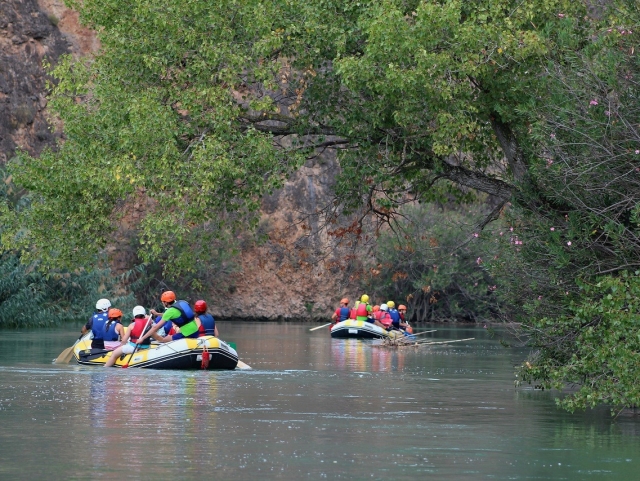  Navigation sur le radeau 