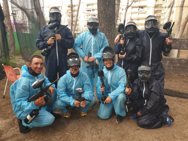  Ready for a paintball battle 