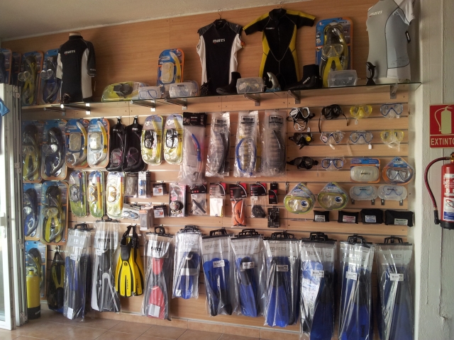 Equipment diving