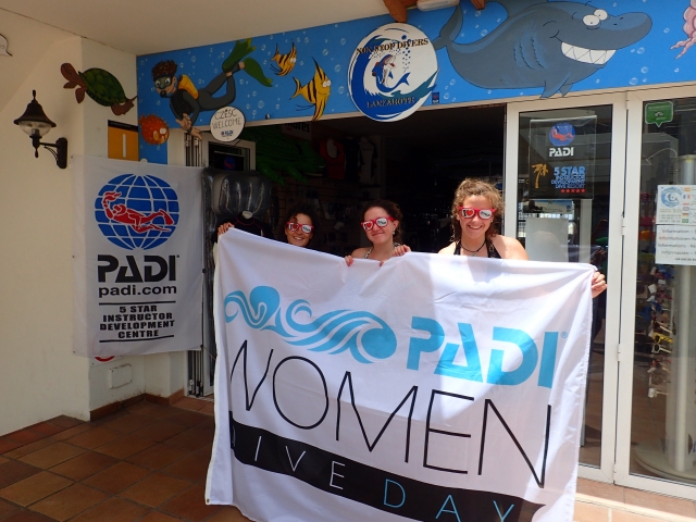 Dia del buceo de la mujer