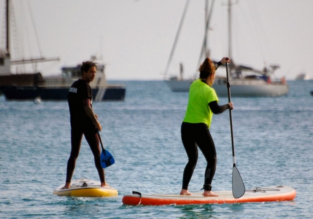 Paddle Surf o SUP con el monitor