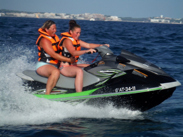Jet ski en Salou