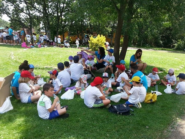 Nuestros alumnos del campamento urbano