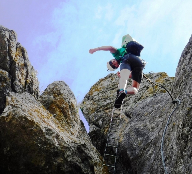 Ferrata de Monte Hacho