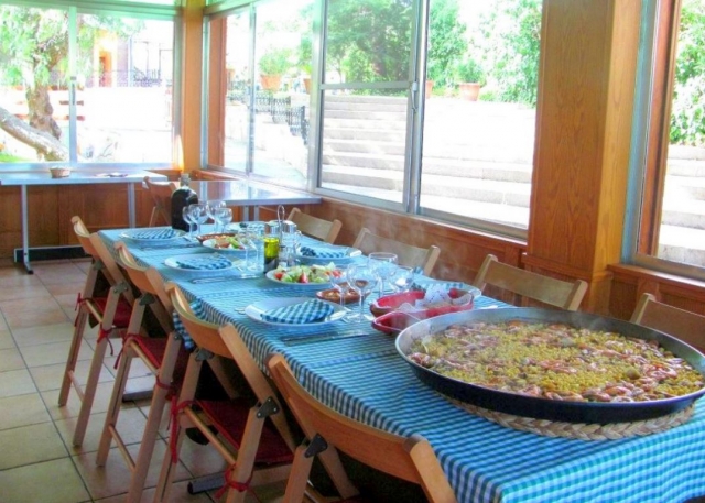 Paella para la comida
