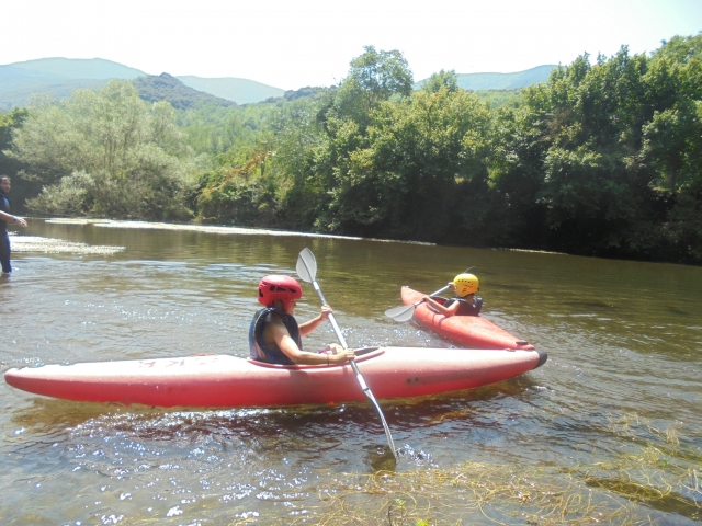 Piragüismo en el Najerilla