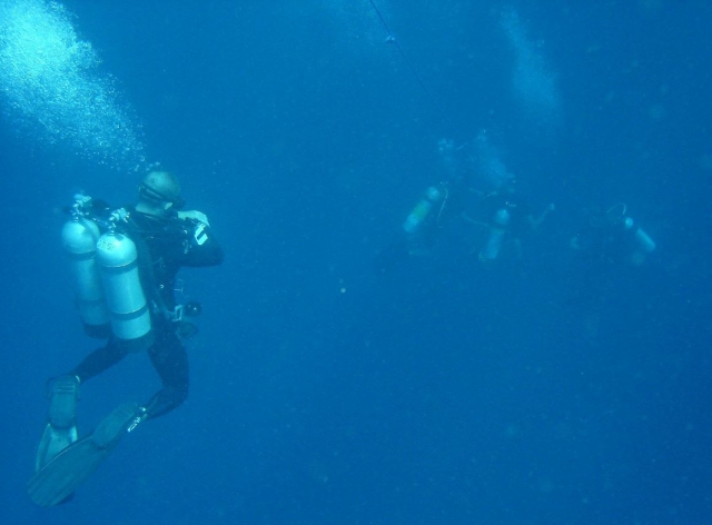 Diving begleitet mit 