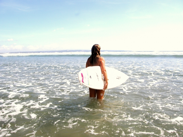 Esperando las olas
