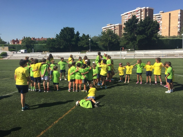 Nuevos amigos en el campamento